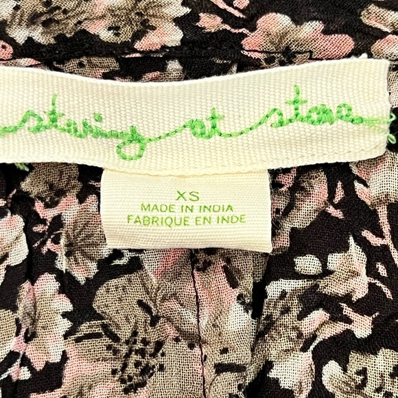 Staring At Stars Women’s Cardigan Size XS Floral Lightweight Open Front Boho - Picture 5 of 8